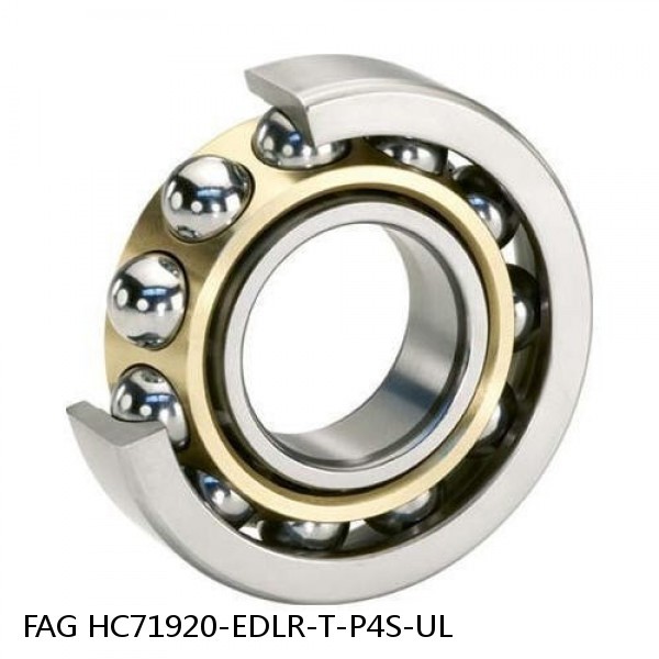 HC71920-EDLR-T-P4S-UL FAG precision ball bearings