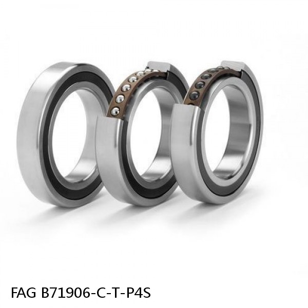 B71906-C-T-P4S FAG high precision bearings