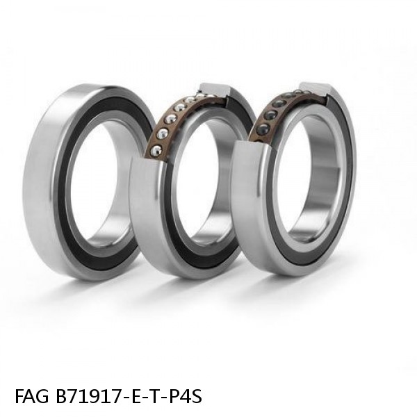 B71917-E-T-P4S FAG precision ball bearings