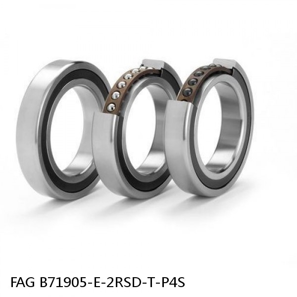 B71905-E-2RSD-T-P4S FAG high precision ball bearings
