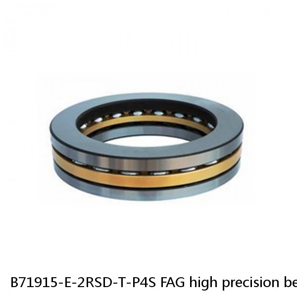 B71915-E-2RSD-T-P4S FAG high precision bearings
