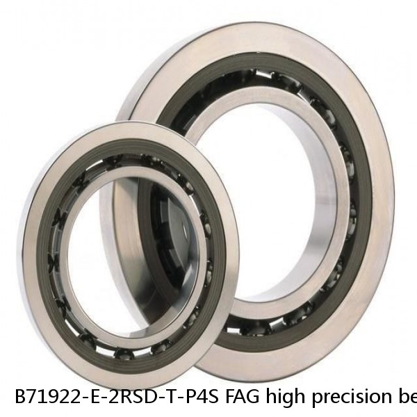 B71922-E-2RSD-T-P4S FAG high precision bearings