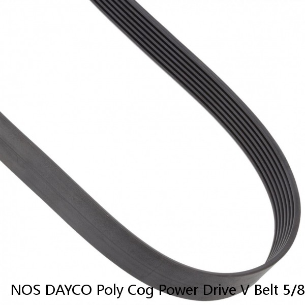 NOS DAYCO Poly Cog Power Drive V Belt 5/8" X 52" BP49