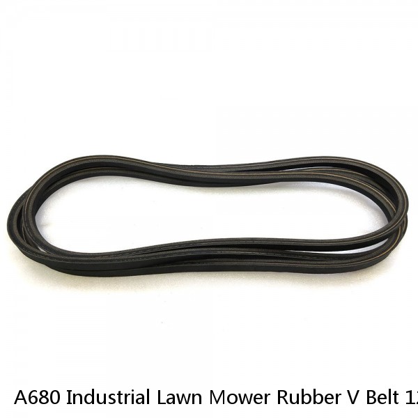 A680 Industrial Lawn Mower Rubber V Belt 12mm Width 26.7 Inch Inner Girth