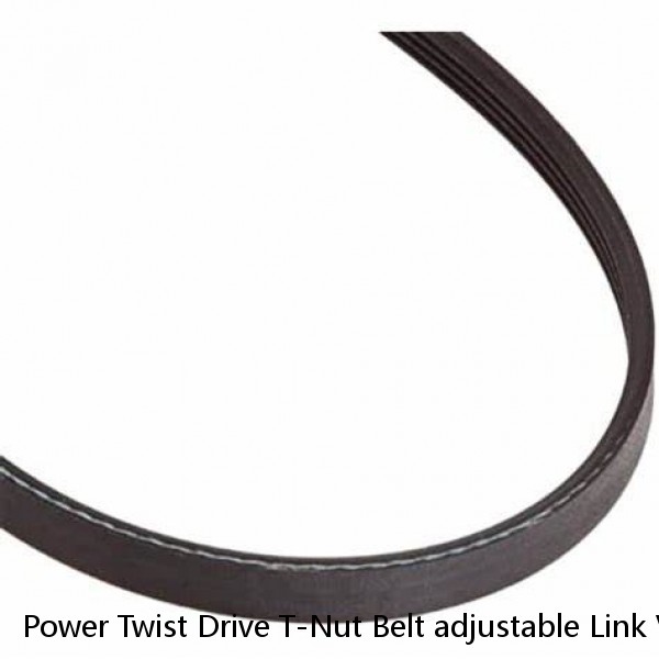Power Twist Drive T-Nut Belt adjustable Link V-Belt A13/4L,1/2