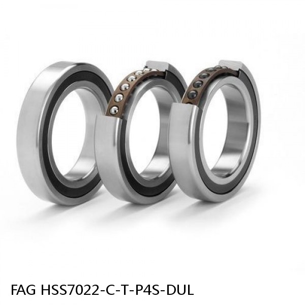 HSS7022-C-T-P4S-DUL FAG high precision ball bearings #1 small image
