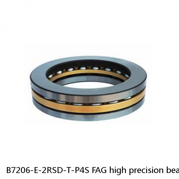 B7206-E-2RSD-T-P4S FAG high precision bearings