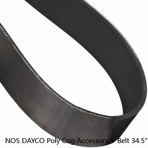 NOS DAYCO Poly Cog Accessory V Belt 34.5" 22345 15A0875 #1 small image