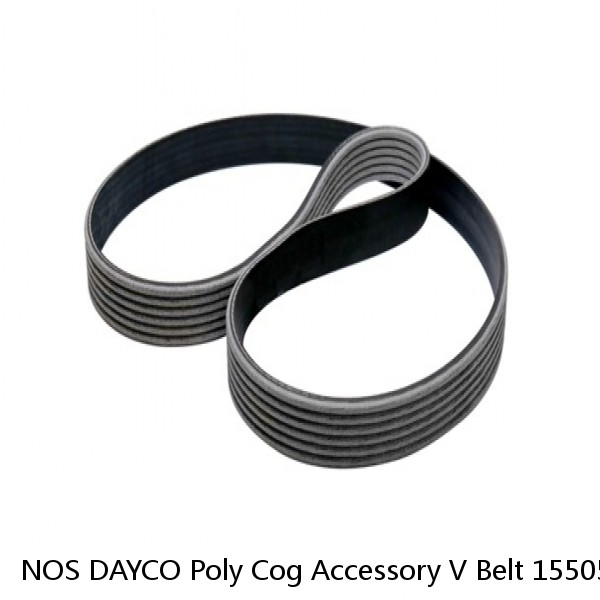 NOS DAYCO Poly Cog Accessory V Belt 15505 11A1285 #1 small image