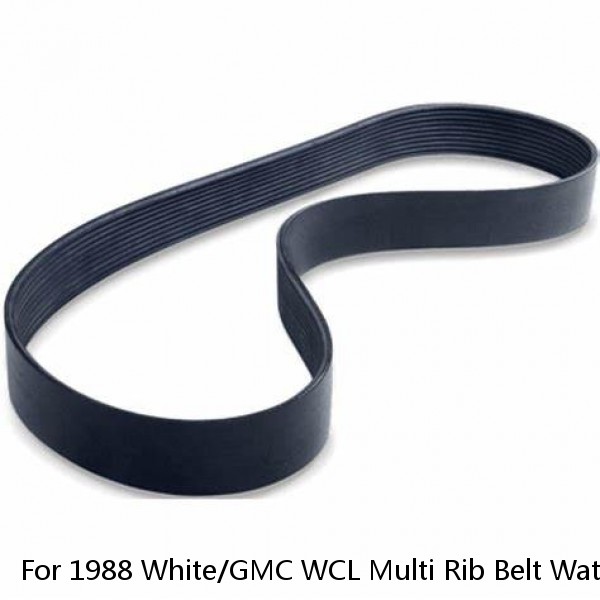 For 1988 White/GMC WCL Multi Rib Belt Water Pump AC Delco 93891CM #1 small image