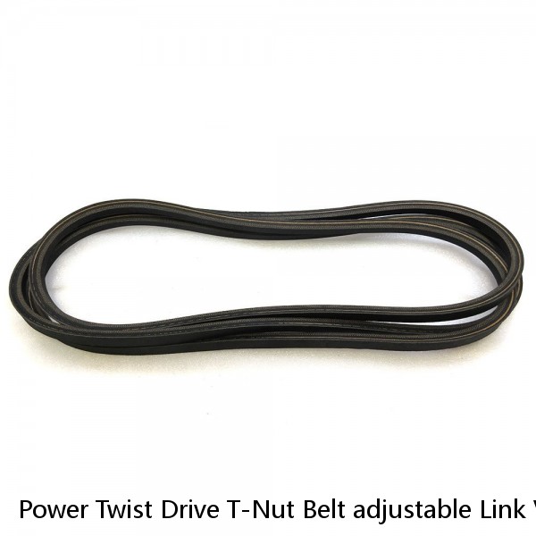 Power Twist Drive T-Nut Belt adjustable Link V-Belt A13/4L,1/2" 1FT/5FT/10FT New #1 small image