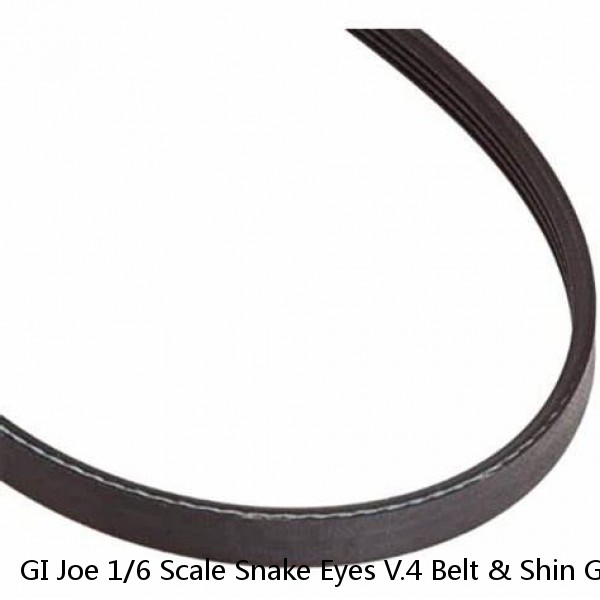 GI Joe 1/6 Scale Snake Eyes V.4 Belt & Shin Guards For 12 Inch Action Figures