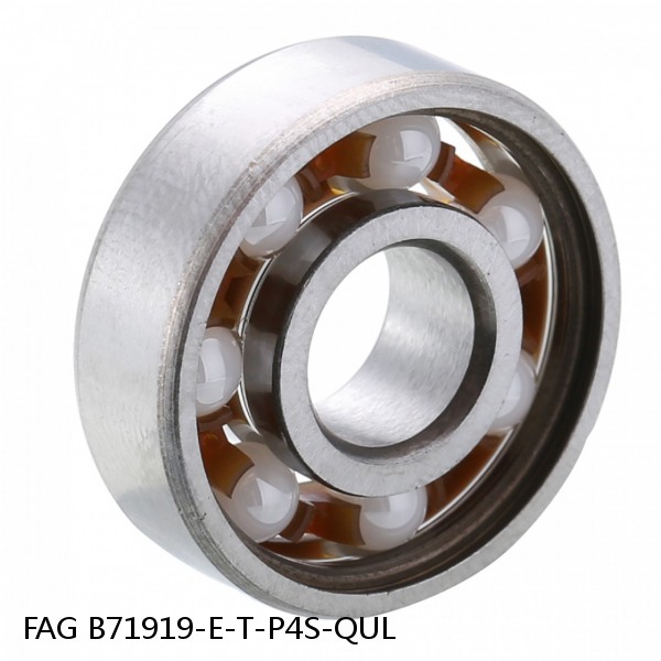 B71919-E-T-P4S-QUL FAG high precision bearings #1 image