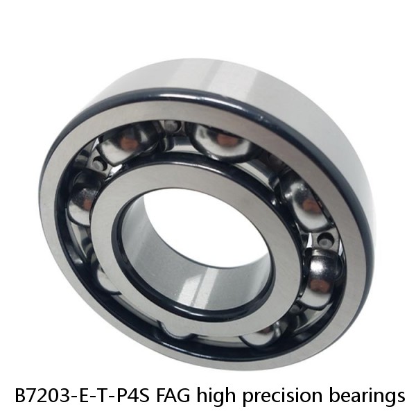 B7203-E-T-P4S FAG high precision bearings #1 image