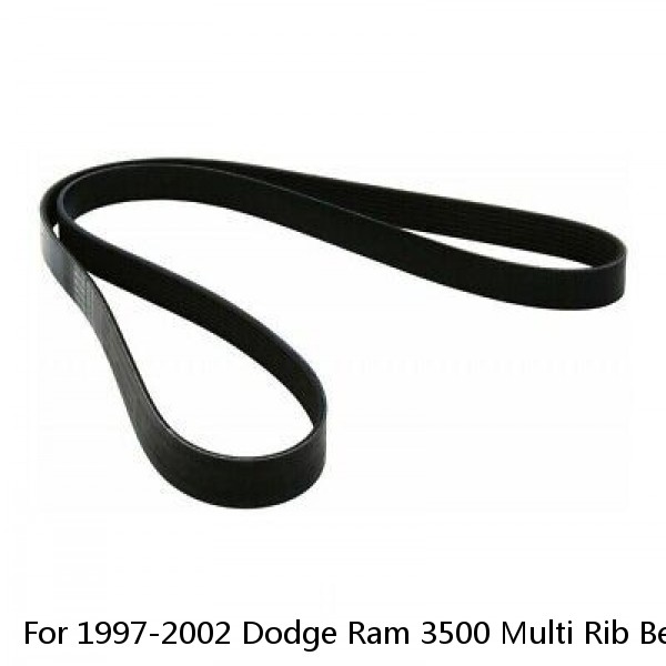 For 1997-2002 Dodge Ram 3500 Multi Rib Belt AC Delco 59864TD 1998 1999 2000 2001 #1 image